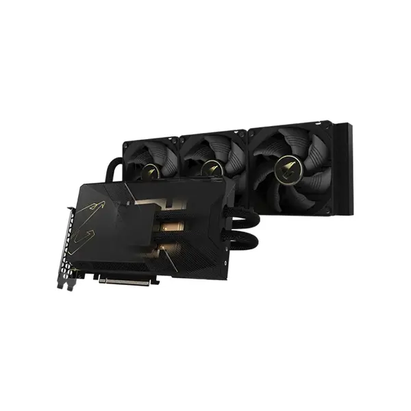 GIGABYTE AORUS GeForce RTX 4090 XTREME WATERFORCE 24G Graphics Card, 24GB GDDR6X, 16384 CUDA Cores, 2565MHz Boost Clock, 360mm AIO Liquid Cooling, PCIe 4.0