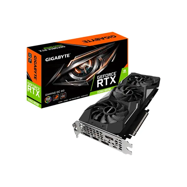 GIGABYTE GeForce RTX 2060 SUPER GAMING OC 8G Graphics Card, 8GB GDDR6 Memory, 1815MHz Boost Clock, WINDFORCE Triple Fan Cooling System, NVIDIA Turing Gaming GPU