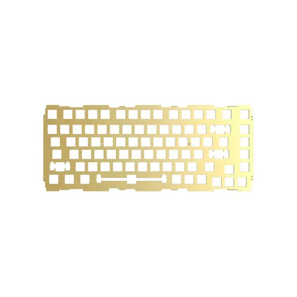 Glorious GMMK Pro 75 Percent Mechanical Keyboard Brass Plate, Premium Keyboard Mounting Plate Accessory, Precision Typing Enhancement, Durable Custom Keyboard Upgrade Component