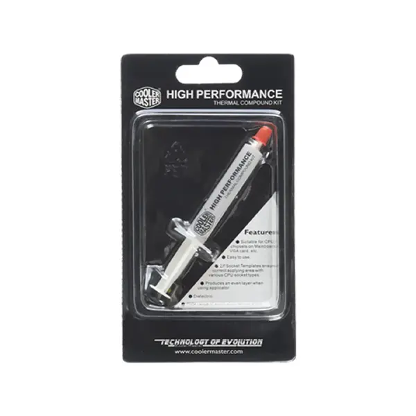 RPD High Performance Silicone Grease Thermal Paste, High Thermal Conductivity Cooling Compound, CPU and GPU Heat Transfer Solution, Reliable Processor Cooling Paste