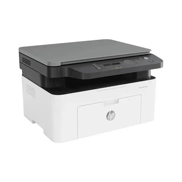 HP Laser MFP 136w Wireless Mono Laser Printer, Print Scan Copy Functions, Up to 20 Pages Per Minute Print Speed, 1200 DPI Resolution, Built-In Wi-Fi Connectivity, Compact Multifunction Office Printer