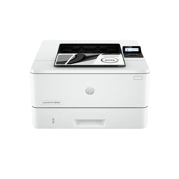 HP LaserJet Pro 4003dw Monochrome Laser Printer, Automatic Duplex Printing, Wi-Fi Connectivity, Ethernet and USB Interfaces, High-Performance Business Laser Printing Solution