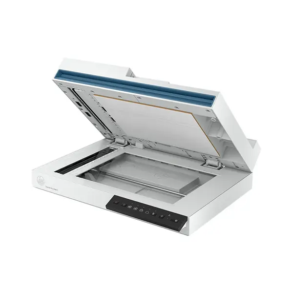 HP ScanJet Pro 2600 f1 Flatbed Scanner, Duplex Scanning Capability, 1200 DPI Optical Resolution, Up to 25 Pages Per Minute Scan Speed, USB Connectivity, Professional Document Scanning Solution