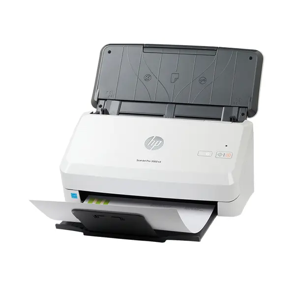 HP ScanJet Pro 3000 s4 Sheet-feed Scanner, Duplex Scanning, 600 dpi Resolution, 40 ppm Speed, 50-Sheet ADF, USB 3.0