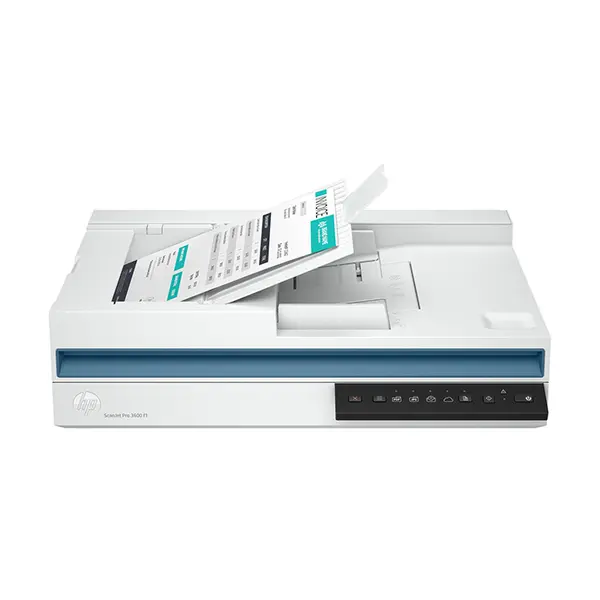 HP ScanJet Pro 3600 f1 Flatbed Scanner, Duplex Scanning Capability, 1200 DPI Optical Resolution, Up to 30 Pages Per Minute Scan Speed, USB 3.0 Connectivity, Professional Document Scanning Solution