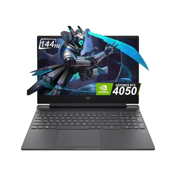HP Victus 15-FA2701 Gaming Laptop, Core i5-13420H, RTX 4050 6GB, 16GB RAM, 512GB SSD, 15.6" FHD 144Hz, Windows 11