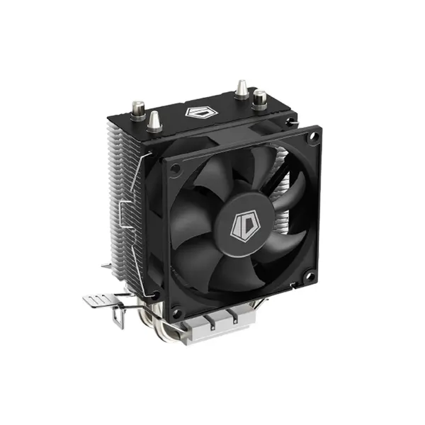 ID-COOLING SE-802-SD V3 CPU Air Cooler Black, 95W TDP Tower Cooler, 2 Direct-Contact Heatpipes, 80mm Cooling Fan