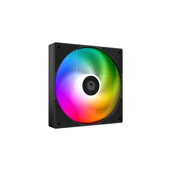 ID-COOLING AS-120 ARGB Cooling Fan, 120mm PWM Case Fan with Addressable RGB Lighting and High Airflow Performance