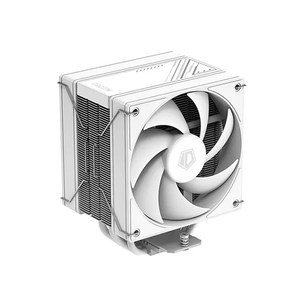 ID-COOLING FROZN A410 DW White CPU Air Cooler, Dual 120mm PWM Fans, 4 Direct-Touch Heatpipes, Tower Air Cooler for Intel & AMD Processors