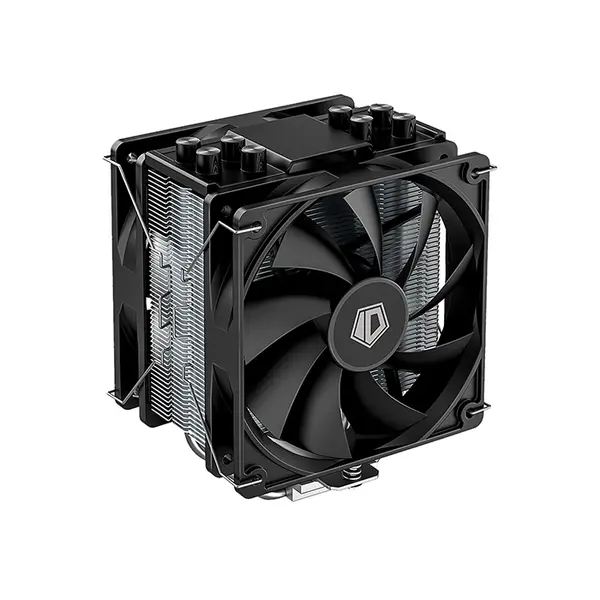 ID-COOLING SE-214-XT V2 PLUS CPU Air Cooler, Dual 120mm PWM Fans, 4 Direct-Touch Heatpipes, Tower Air Cooler for Intel & AMD Processors