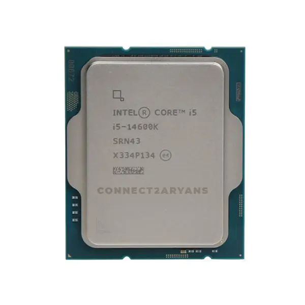 Intel Core i5-14600K Desktop Processor 14 Cores 20 Threads, Up to 5.30GHz Turbo Boost Clock, Unlocked Multiplier, 24MB Smart Cache, LGA1700 Raptor Lake Refresh Gaming CPU