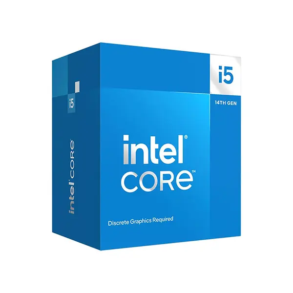 Intel Core i5-14600KF Desktop Processor 14 Cores 20 Threads, Up to 5.30GHz Turbo Boost Clock, Unlocked Multiplier, 24MB Smart Cache, LGA1700 Raptor Lake Refresh Gaming CPU