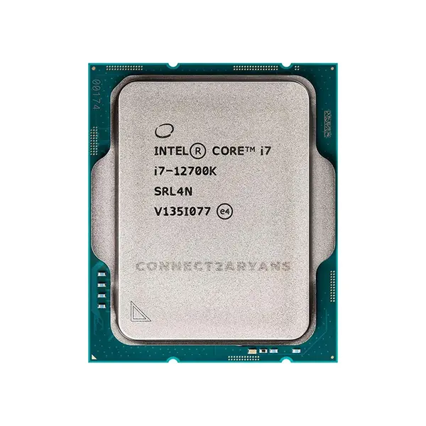 Intel Core i7-12700K Desktop Processor 12 Cores 20 Threads, Up to 5.00GHz Turbo Boost Clock, Unlocked Multiplier, 25MB Smart Cache, LGA1700 Alder Lake Gaming and Productivity CPU