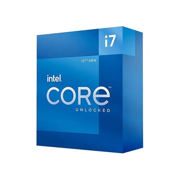 Intel Core i7-12700K Desktop Processor 12 Cores 20 Threads, Up to 5.00GHz Turbo Boost Clock, Unlocked Multiplier, 25MB Smart Cache, LGA1700 Alder Lake Gaming and Productivity CPU