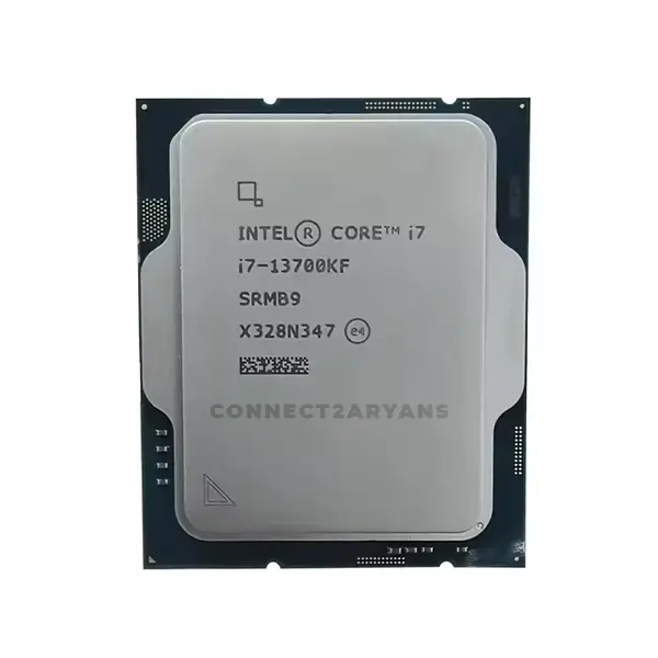 Intel Core i7-13700KF Desktop Processor 16 Cores 24 Threads, Up to 5.40GHz Turbo Boost Clock, 30MB Smart Cache, Unlocked Multiplier, LGA1700 Raptor Lake Gaming CPU
