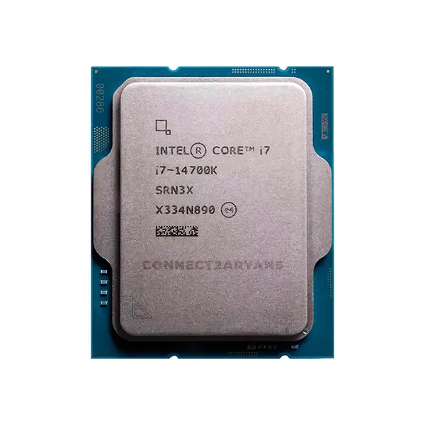 Intel Core i7-14700K Desktop Processor, 20 Cores and 28 Threads, Up to 5.6GHz Max Boost Clock, LGA1700 Socket, Integrated Graphics, Unlocked Multiplier Design, 14th Gen Flagship Performance Desktop CPU