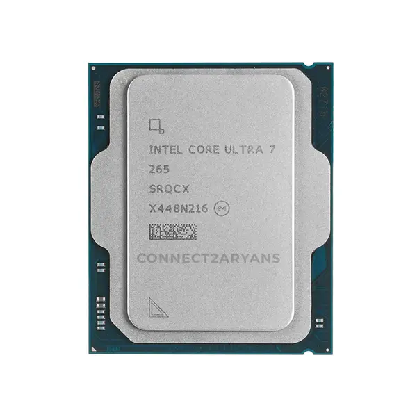 Intel Core Ultra 7 265 Desktop Processor, 20 Cores and 20 Threads, Up to 5.3GHz Max Boost Clock, LGA1851 Socket, Integrated Graphics, Arrow Lake High-Performance Desktop CPU