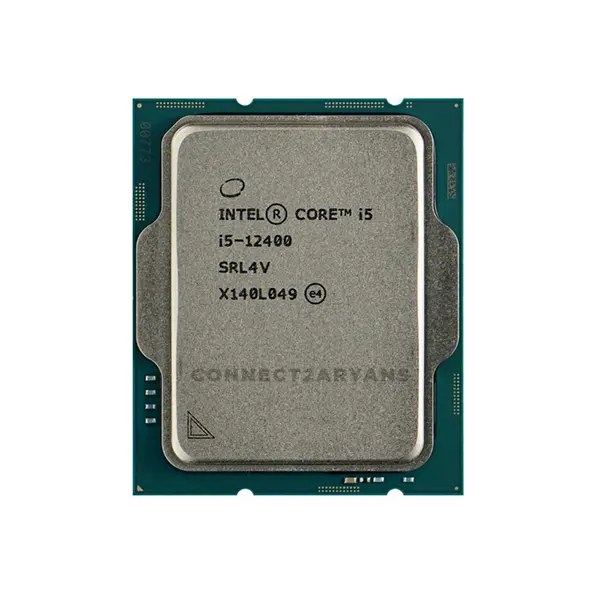 Intel Core i5-12400 Desktop Processor 6 Cores 12 Threads, Up to 4.40GHz Turbo Boost Clock, Integrated Graphics, 18MB Smart Cache, LGA1700 Alder Lake Gaming and Productivity CPU  