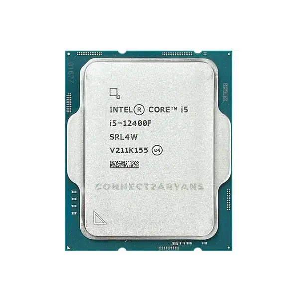 Intel Core i5-12400F Desktop Processor 6 Cores 12 Threads, Up to 4.40GHz Turbo Boost Clock, 18MB Smart Cache, LGA1700 Alder Lake Gaming and Productivity CPU