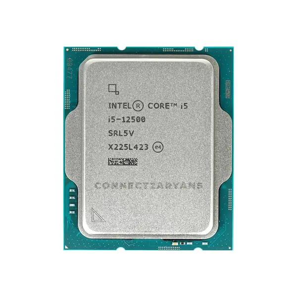 Intel Core i5-12500 Desktop Processor 6 Cores 12 Threads, Up to 4.60GHz Turbo Boost Clock, Integrated Graphics, 18MB Smart Cache, LGA1700 Alder Lake Desktop CPU