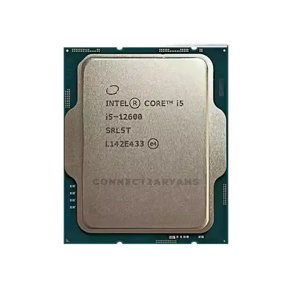 Intel Core i5-12600 Desktop Processor 10 Cores 16 Threads, Up to 4.80GHz Turbo Boost Clock, Integrated Graphics, 20MB Smart Cache, LGA1700 Alder Lake Gaming and Productivity CPU