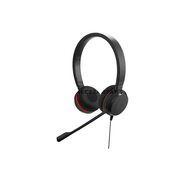 Jabra Evolve 20 4999-823-169 MS Stereo Professional Wired Office Headset, USB-C/A Connectivity, Noise-Cancelling Microphone, Wideband Audio, Inline Call Controls & Microsoft Teams Compatible