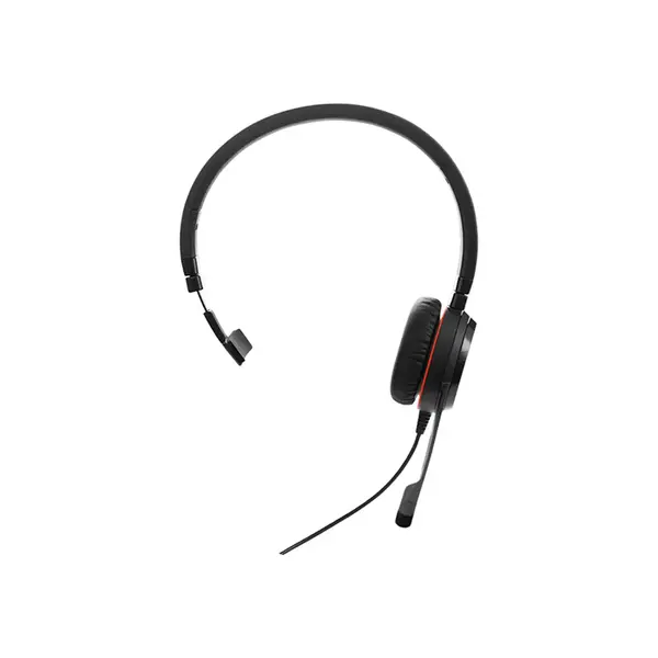 Jabra Evolve 30 II UC Stereo Headset, USB-A & 3.5mm Connectivity, Noise-Cancelling Microphone, In-Line Call Control, Professional UC Wired Headset
