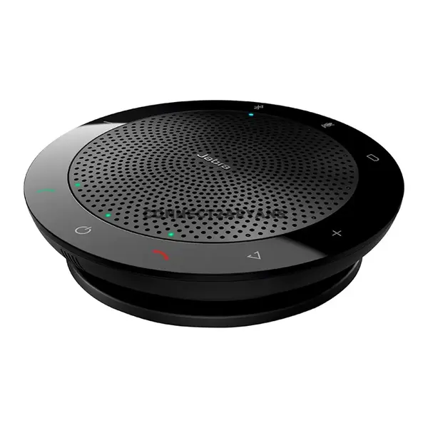 Jabra Speak 510 MS Portable USB & Bluetooth Speakerphone, Microsoft-Optimized Conference Speaker, Omnidirectional Microphone, 360° Coverage, Up to 15 Hours Talk Time, Bluetooth 3.0, USB 2.0, 30m Wireless Range, 7510-109