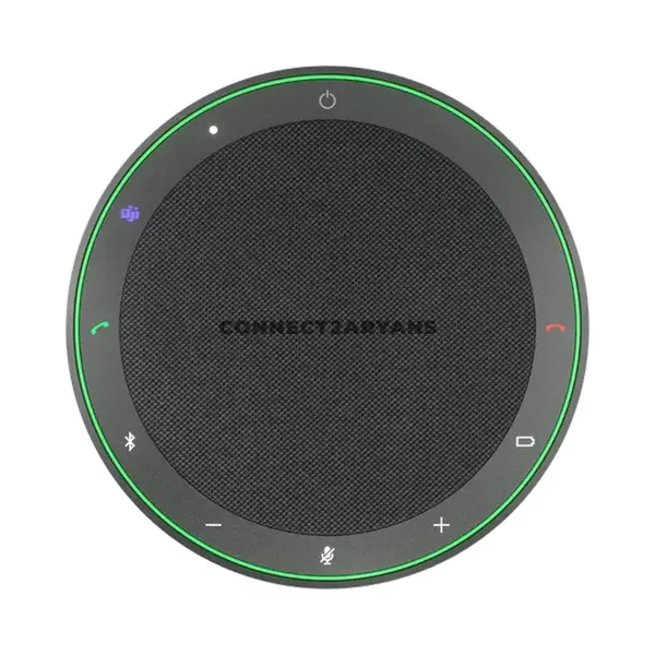 Jabra Speak2 75 Portable Bluetooth Conferencing Speakerphone, 65mm Full-Range Speaker, 4 Beamforming MEMS Microphones, Full Duplex Audio, USB-C / USB-A, Bluetooth 5.2, IP64, Up to 32 Hours Talk Time