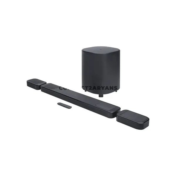 JBL Bar 1000MK2 7.1.4 Channel Soundbar System, 960W RMS, Detachable Wireless Surround Speakers, 10-Inch Wireless Subwoofer, True Dolby Atmos & DTS:X, MultiBeam 3.0, HDMI eARC, Wi-Fi & Bluetooth 5.3