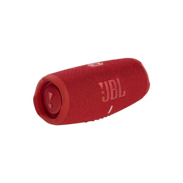 JBL Charge 5 Waterproof Portable Bluetooth Speaker Red Edition, Rugged Wireless Audio System, Portable High-Power Sound Performance, Outdoor Bluetooth Speaker