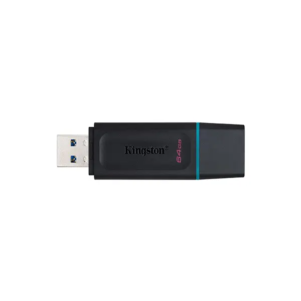 Kingston DataTraveler Exodia USB 3.2 Gen 1 Flash Drive, Up to 100MB/s Read Speed, Cap Design, USB-A Portable Storage Drive, DTX Series