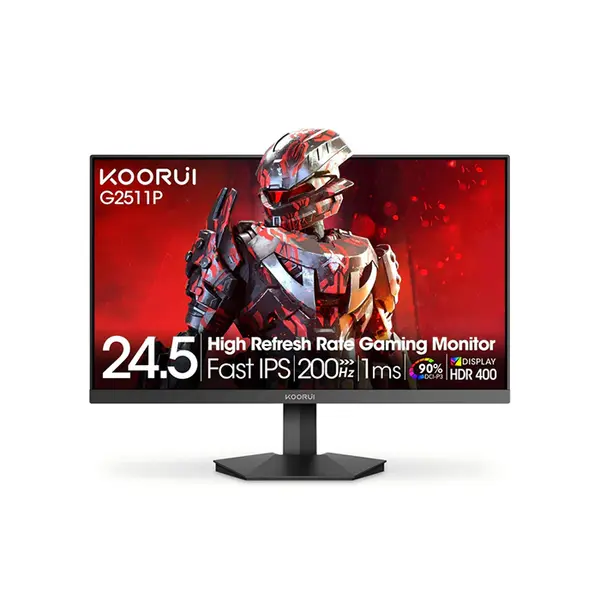 KOORUI G2511P 25 Inch FHD 200Hz IPS Gaming Monitor, Full HD Resolution, High Refresh Rate IPS Panel, Esports Gaming Display