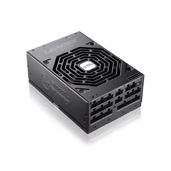 Super Flower Leadex Titanium 1600W Power Supply, 80 PLUS Titanium Certified Efficiency, Fully Modular Cable Design, Ultra High-Performance Gaming and Workstation PSU