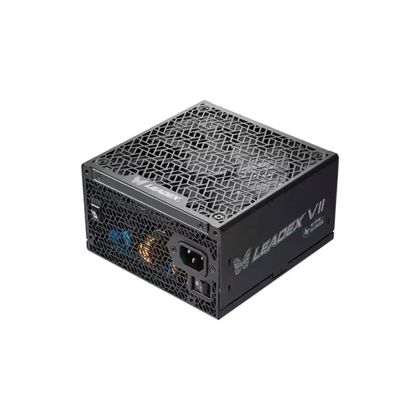 Super Flower Leadex VII Platinum Pro 1200W Power Supply, 80 PLUS Platinum Certified Efficiency, Fully Modular Cable Design, High-Performance Gaming and Workstation PSU