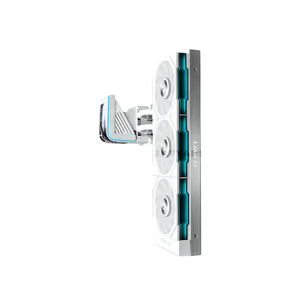 LIAN LI HydroShift II OLED Curved 360TL White AIO Liquid CPU Cooler, 6.67-Inch 2288×1048 OLED, 3x UNI FAN TL FLEX, 2600 RPM, 90.1 CFM, 3.97mmH₂O, 2800 RPM Turbo Pump, Model GHS2OLDC36TW