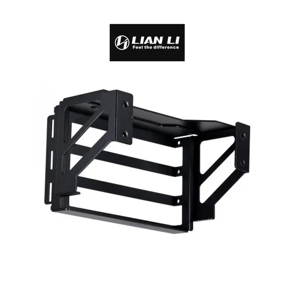 Lian Li O11D EVO Upright GPU Kit Bracket Only Black Edition, Vertical Graphics Card Mount Accessory, Upright GPU Installation Solution, Premium O11D EVO Case Upgrade