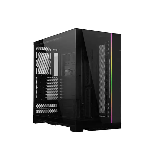 Lian Li O11D EVO XL Full Tower PC Case Black Edition, Tempered Glass Dual Chamber Chassis, Premium Modular Design, High-Capacity Showcase Gaming Case