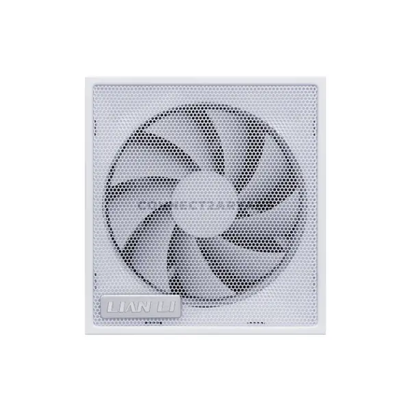LIAN LI SX Platinum 850W White Fully Modular ATX Power Supply, 80 PLUS Platinum, ATX 3.1, PCIe 5.1, 12V-2×6, 120mm FDB Fan, Japanese 105°C Capacitors, Model SX0850P