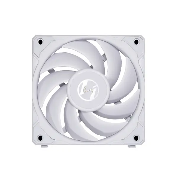 Lian Li UNI Fan P28 Single Fan White Edition, High-Performance PWM Cooling Fan, Optimized Airflow Design, Premium PC Cooling Solution