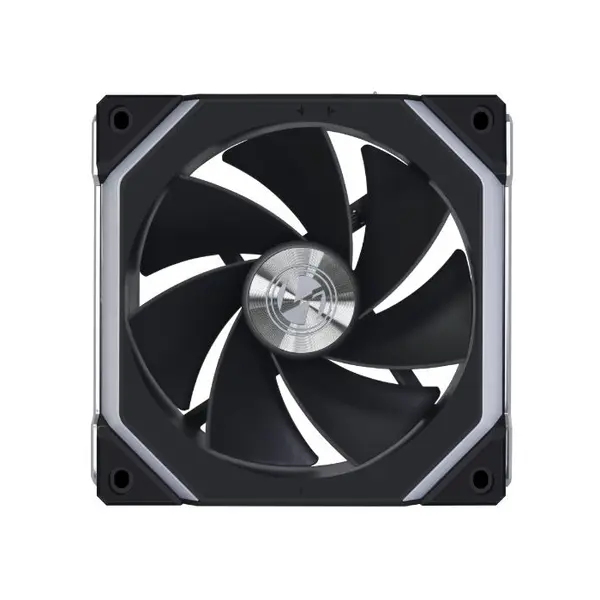 Lian Li UNI Fan SL V2 Reverse 120mm ARGB Cooling Fan Black Edition, PWM Daisy-Chain Design, Addressable RGB Lighting, Reverse Blade High-Airflow PC Cooling Fan