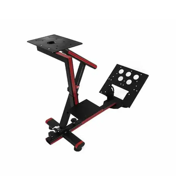 Logitech Adjustable Racing Steering Wheel Stand, Foldable Simulator Wheel Mount Stand, Adjustable Driving Position Design, Racing Wheel Support Platform