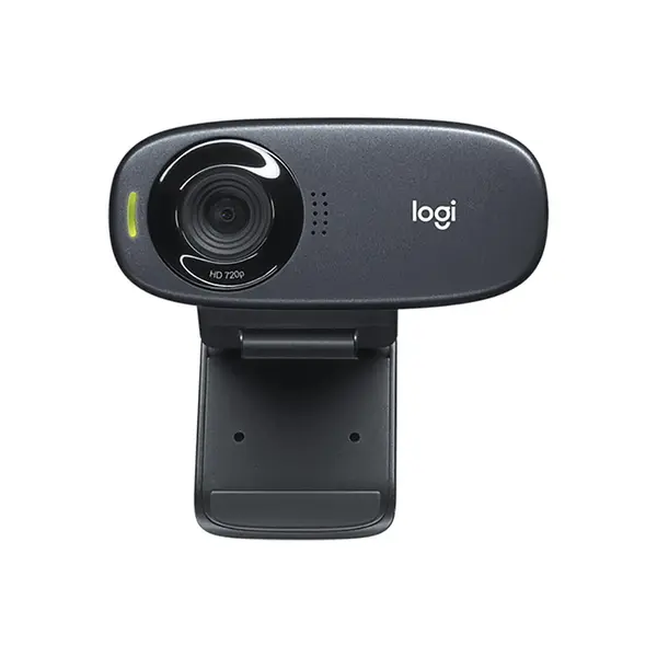 Logitech C310 HD Webcam 720p, Compact USB Design, Built-In Noise Reduction Microphone, Everyday Video Calling Camera