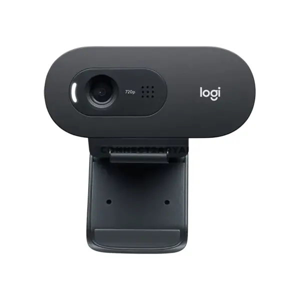 Logitech C505e HD Business Webcam, 720p 30fps Video, 60° Field of View, Long-Range Noise-Reducing Mono Microphone, RightLight 2 & 2m USB-A Cable