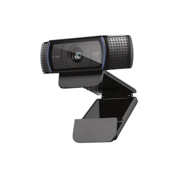 Logitech C920 Pro HD Webcam with Full HD 1080p 30fps Video Calling & Recording, Full HD Glass Lens, Autofocus, RightLight 2 Auto Light Correction, Dual Stereo Microphones, 78° Field of View, USB Plug-and-Play for Windows, macOS, ChromeOS & Android