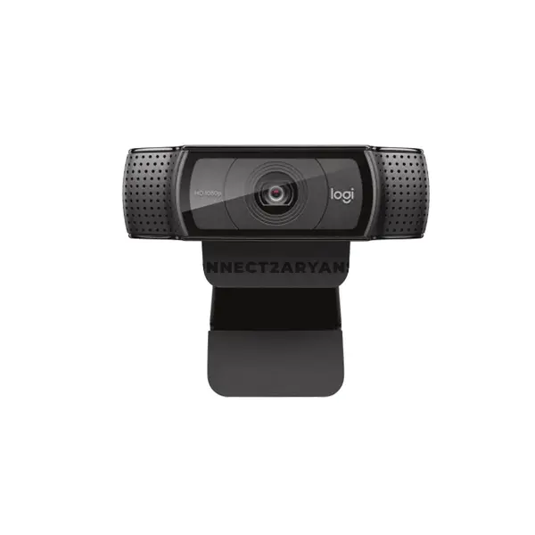 Logitech C920e Business Webcam, Full HD 1080p 30fps, 3MP Glass Lens, Autofocus, 78° Field of View, Dual Stereo Microphones, RightLight 2, USB-A Plug-and-Play, Privacy Shutter, Tripod-Ready Mount, 960-001360