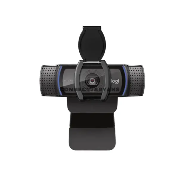 Logitech C920s PRO HD Webcam Black, Full HD 1080p at 30fps, Five-Element Glass Lens, Premium Autofocus, 78° Field of View, Dual Stereo Microphones, RightLight 2 Auto Light Correction, Privacy Shutter, USB-A, 960-001252