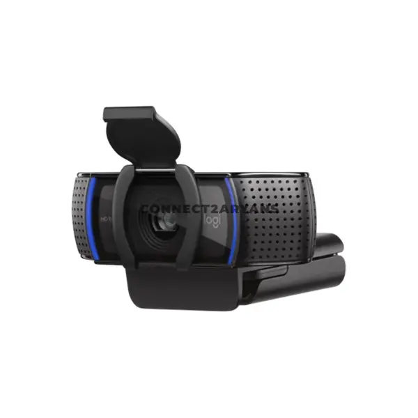 Logitech C920s PRO HD Webcam Black, Full HD 1080p at 30fps, Five-Element Glass Lens, Premium Autofocus, 78° Field of View, Dual Stereo Microphones, RightLight 2 Auto Light Correction, Privacy Shutter, USB-A, 960-001252