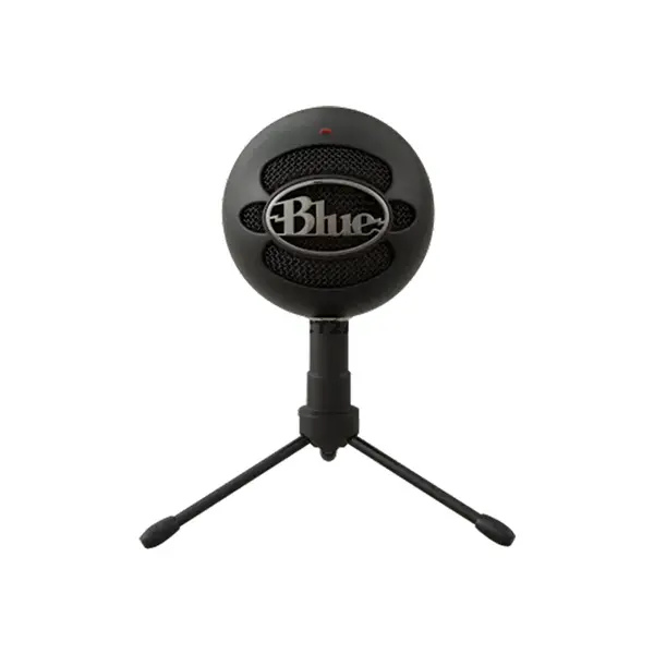 Logitech G Blue Snowball iCE USB Condenser Microphone with Cardioid Pickup Pattern, 16-bit/44.1kHz Recording, Plug-and-Play USB Connectivity, Adjustable Desktop Tripod Stand for Streaming, Podcasting, Voice Recording, Gaming & Online Meetings