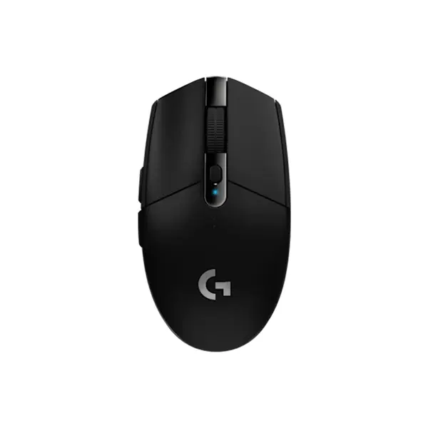 Logitech G304 LIGHTSPEED Wireless Gaming Mouse, HERO 12000 DPI Optical Sensor, LIGHTSPEED 2.4GHz Wireless Technology, 6 Programmable Buttons, 1000Hz Polling Rate, Lightweight Gaming Mouse